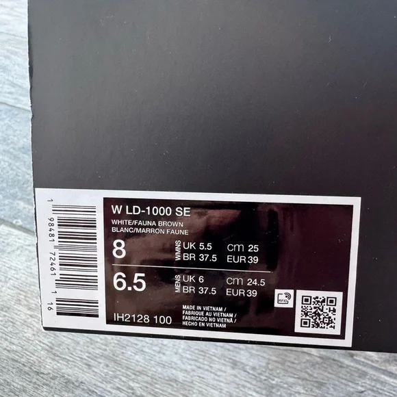 Brand New Nike LD-1000 “Sail Dark Team Red” Women's Shoes HF3227-102 - Picture 10 of 11